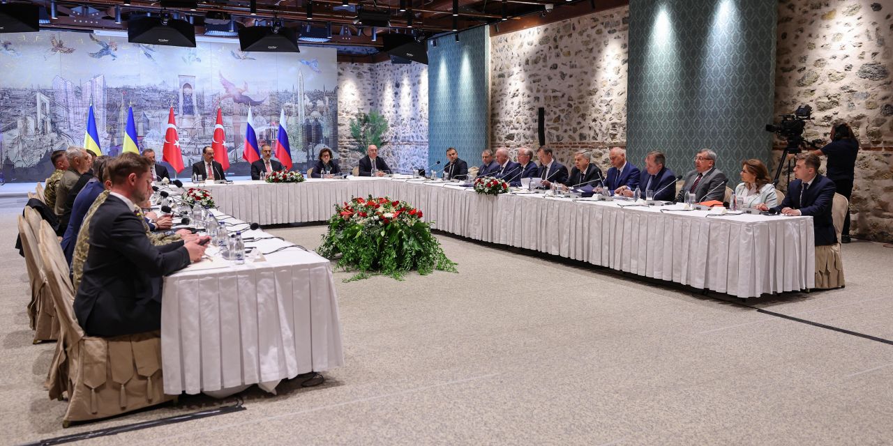 Türkiye-Rusya-Ukrayna üçlü toplantısı başladı