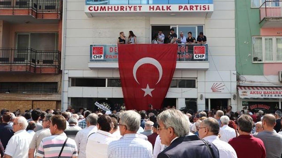 CHP Denizli Milletvekili Kazım Arslan için tören