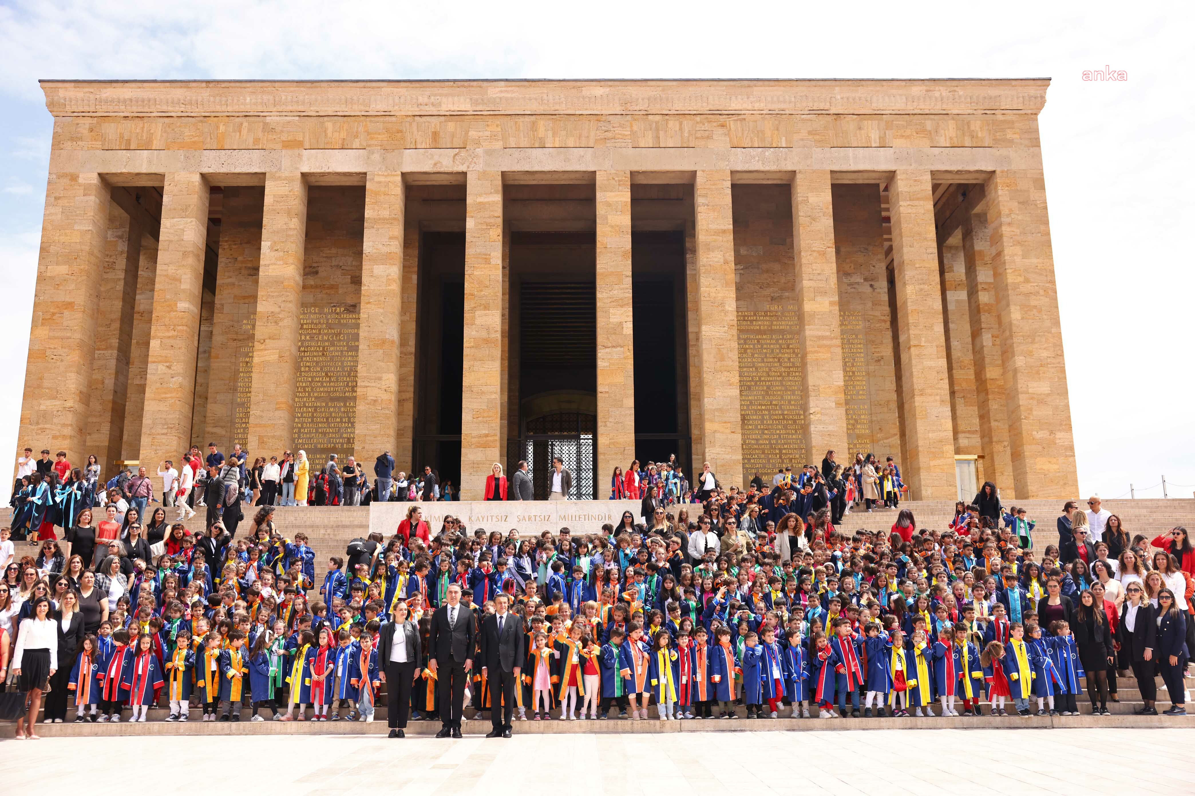 Minik mezunlardan Anıtkabir ziyareti