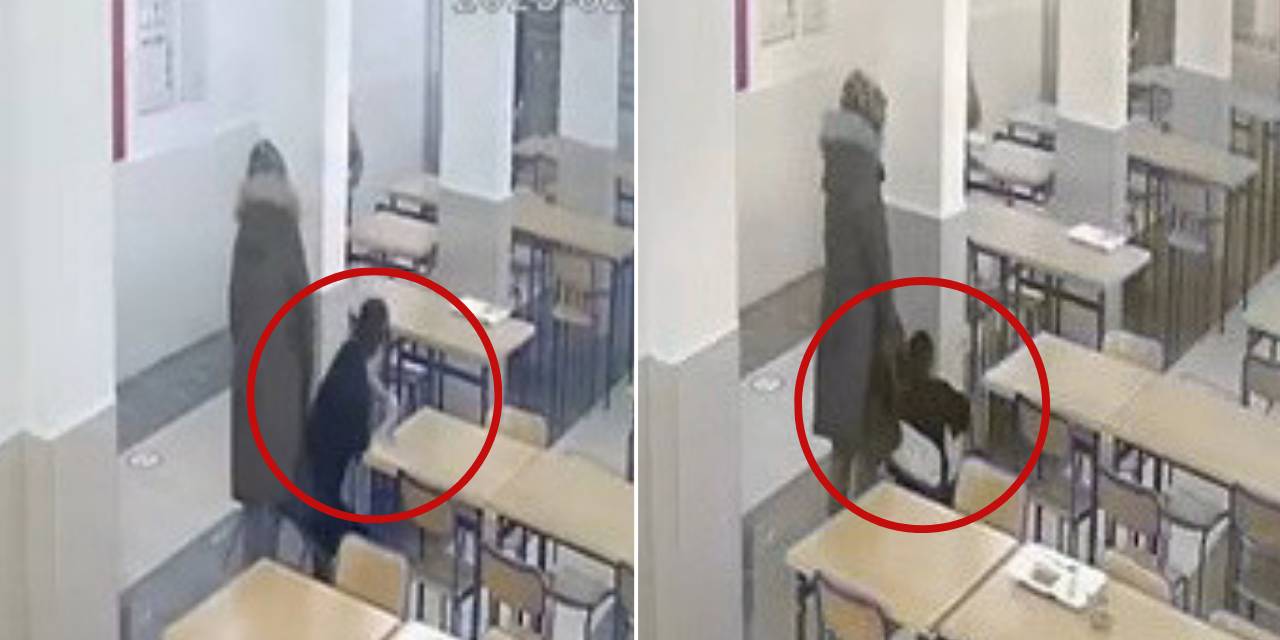 Down sendromlu öğrencisini sandalyeden düşürdü! Aile suç duyurusunda bulundu