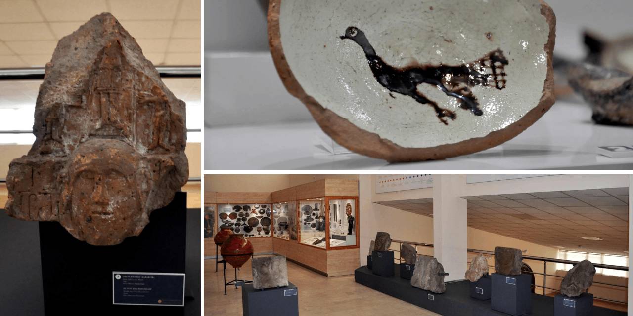 Kars'ta tarihi an: Hz. İsa figürü olduğu sanılan eser sergide ilk kez görücüde