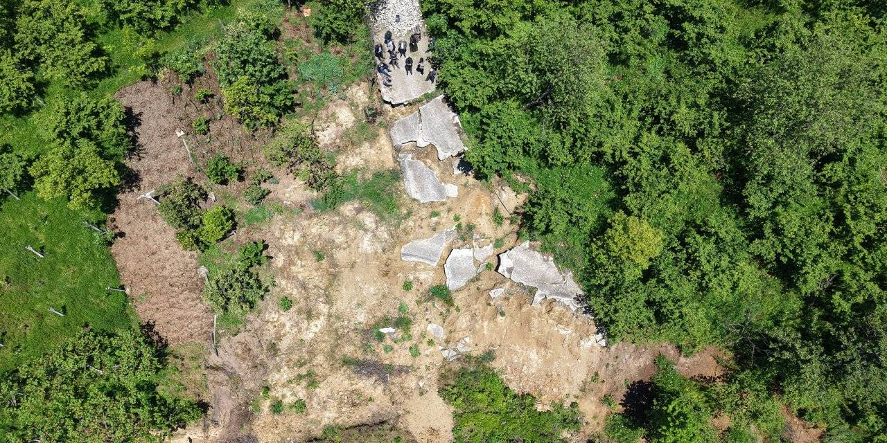 Heyelan sonrası köyde 'vahşi hayvan' korkusu