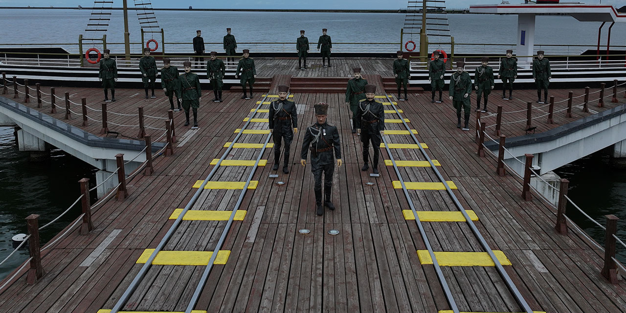 Atatürk kurtuluş meşalesini 106 yıl önce Samsun'da yaktı