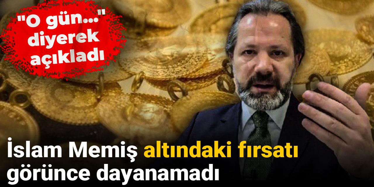 İslam Memiş altındaki fırsatı görünce dayanamadı: "O gün..." diyerek açıkladı