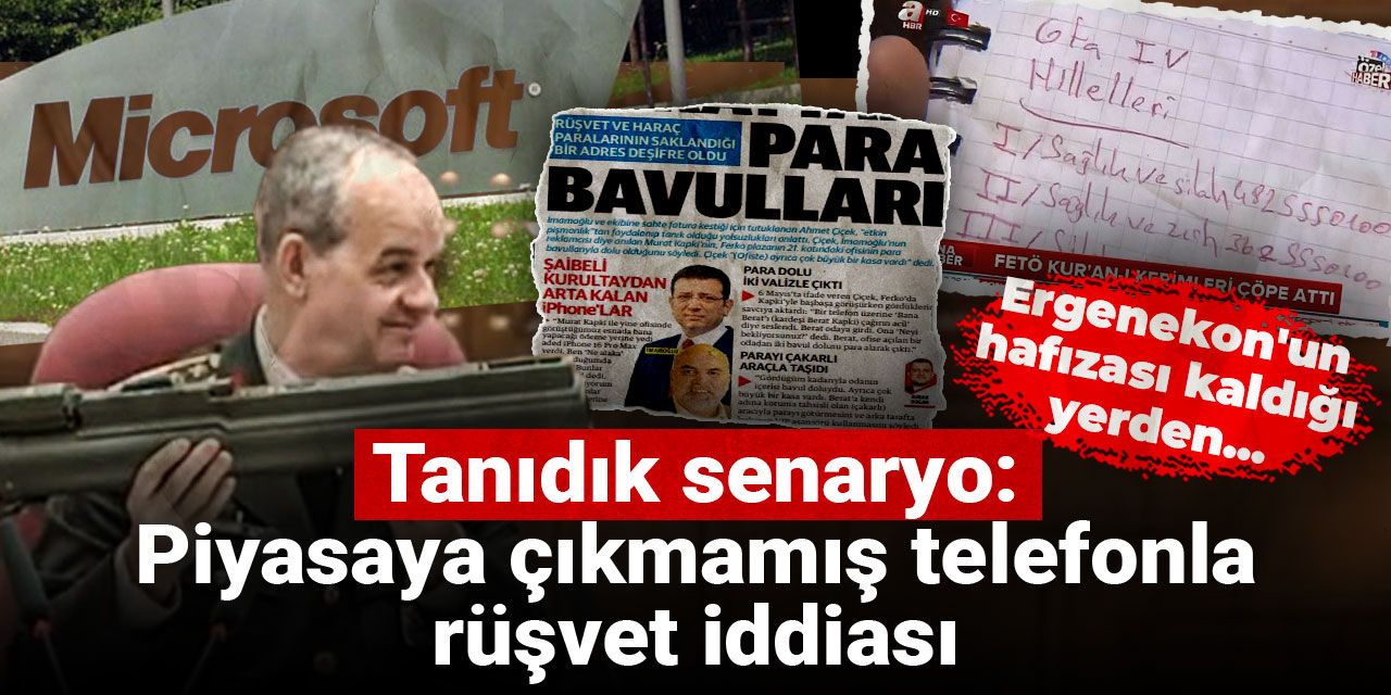 Tanıdık senaryo: Piyasaya çıkmamış telefonla rüşvet iddiası