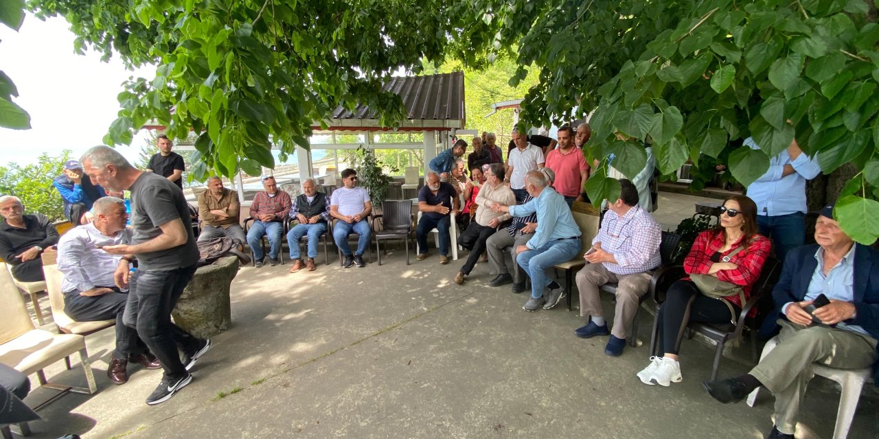 Esenkıyılılardan AKP'li başkana 'beton santrali' tepkisi