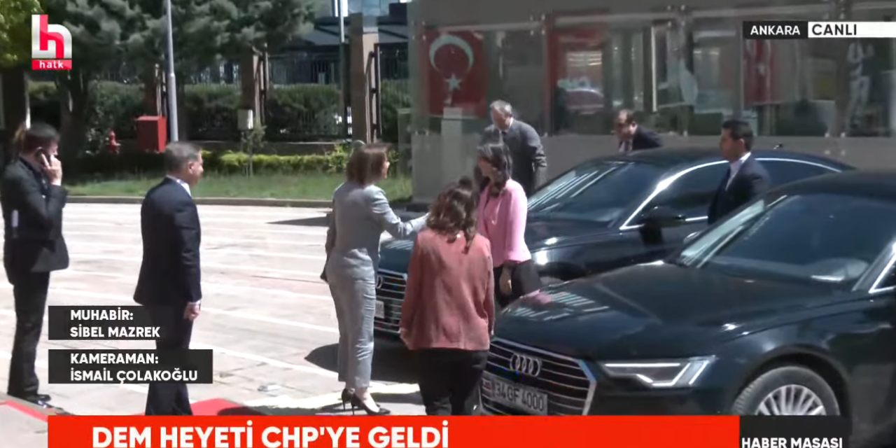 PKK'nın feshinin ardından DEM Parti'den CHP'ye ilk ziyaret