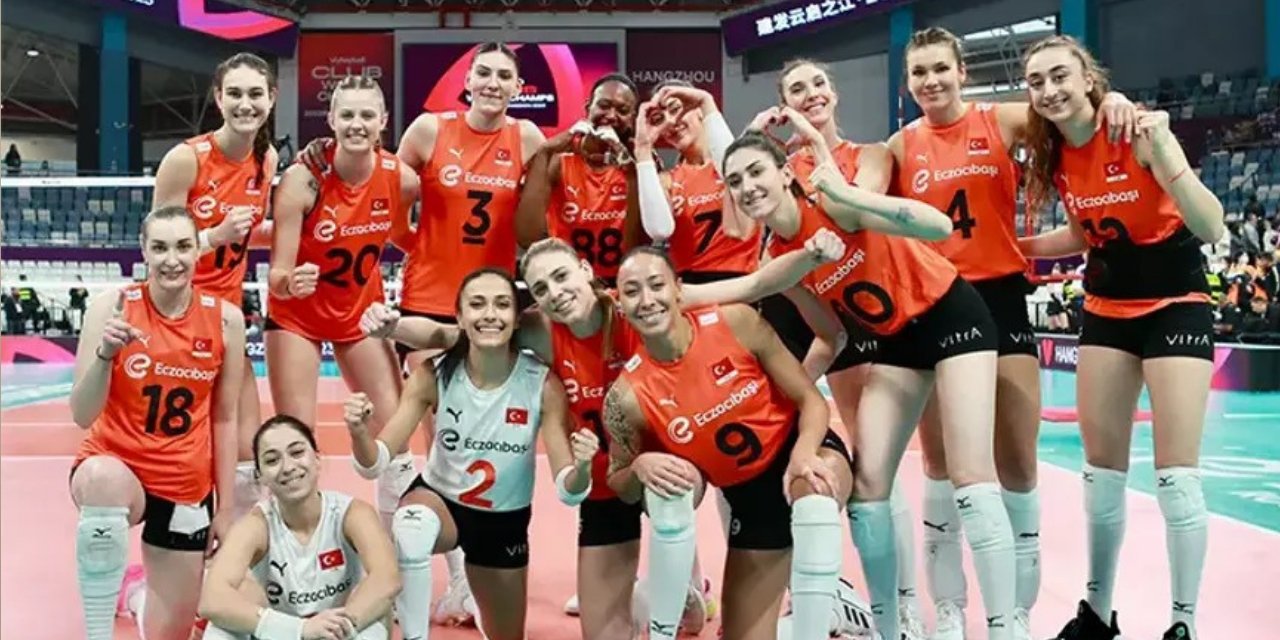 Eczacıbaşı'na veda etti