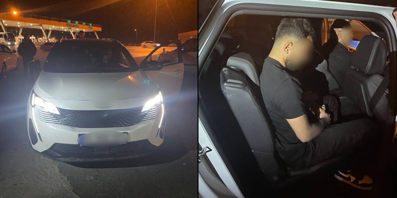 İstanbul-İzmir Otoyolu'nda bir arabada 9 kaçak göçmen yakalandı
