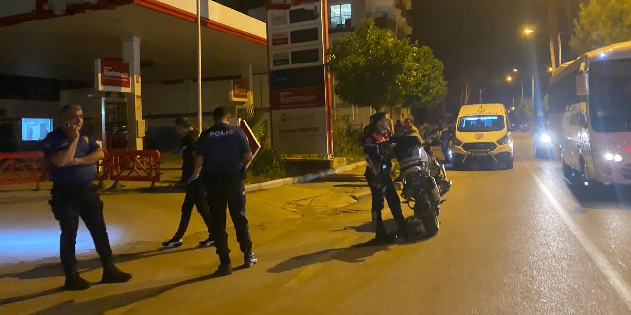 O anlar kamerada: Eski kocasını ayağından vurdu