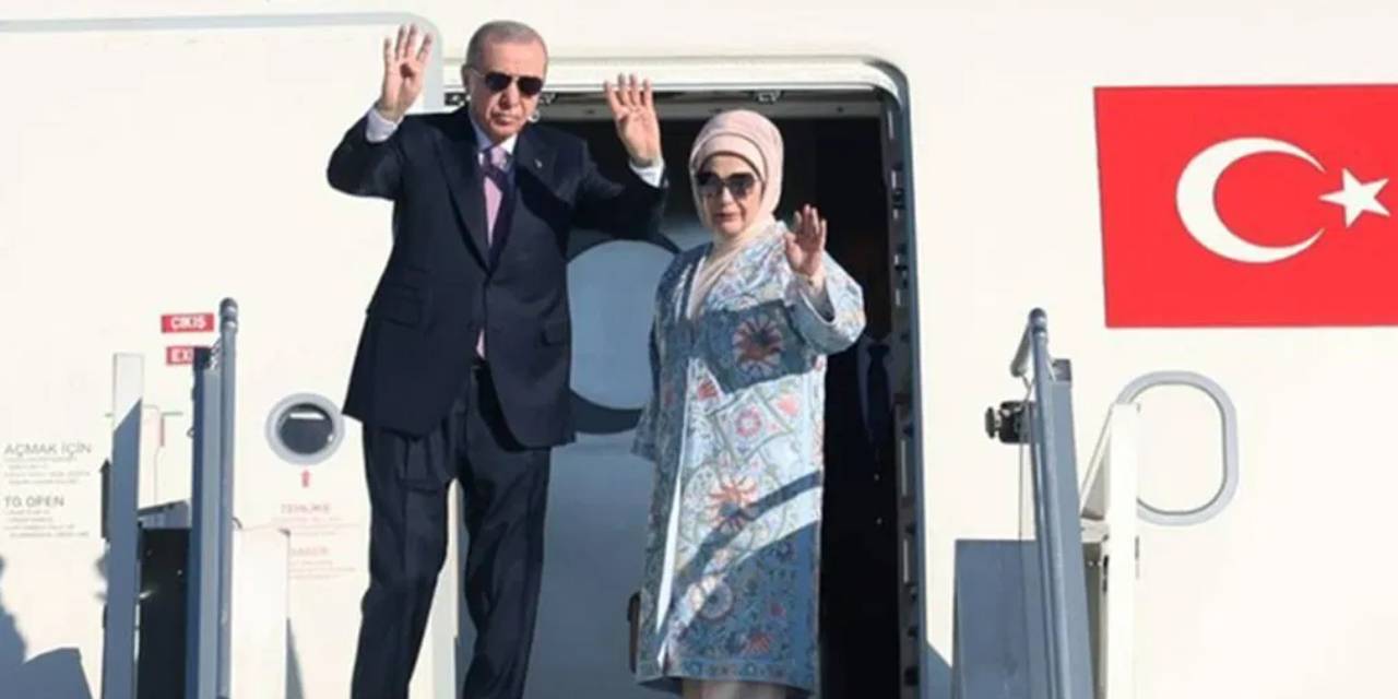 Erdoğan TUR ile Macaristan'a gitti