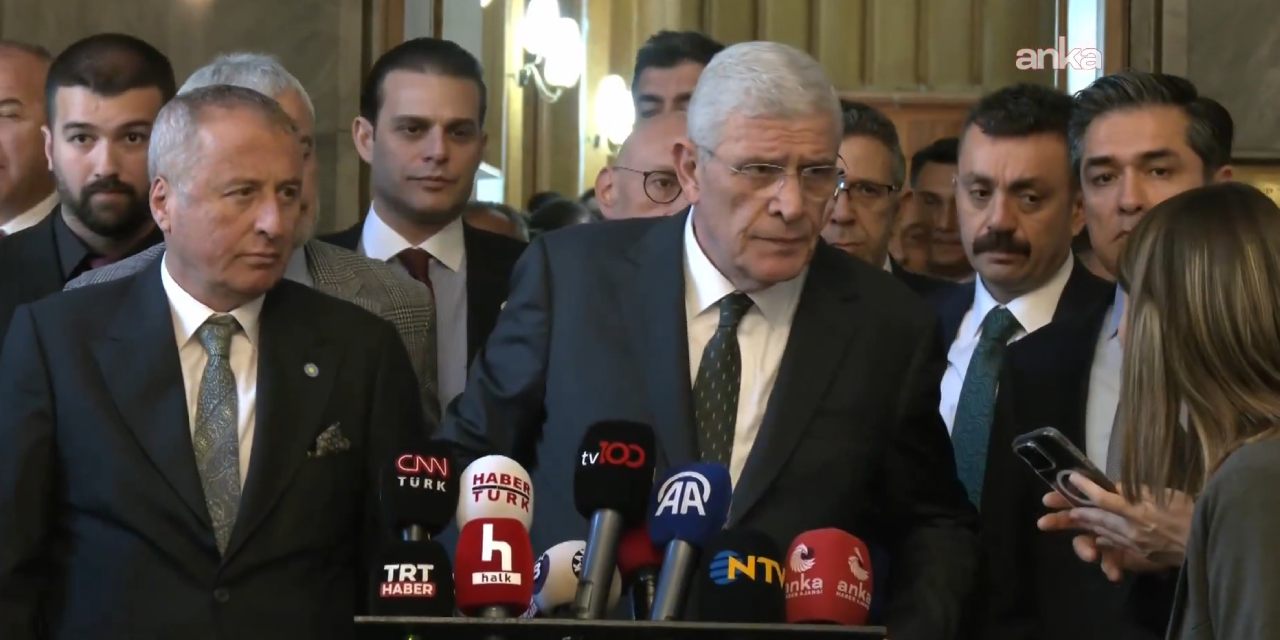 İYİ Parti İmralı Süreci'nde Meclis tavrını açıkladı