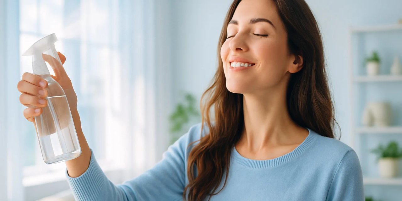 Ev yapımı oda spreyi: Tek fıslatmayla mağazadakileri unutturacak