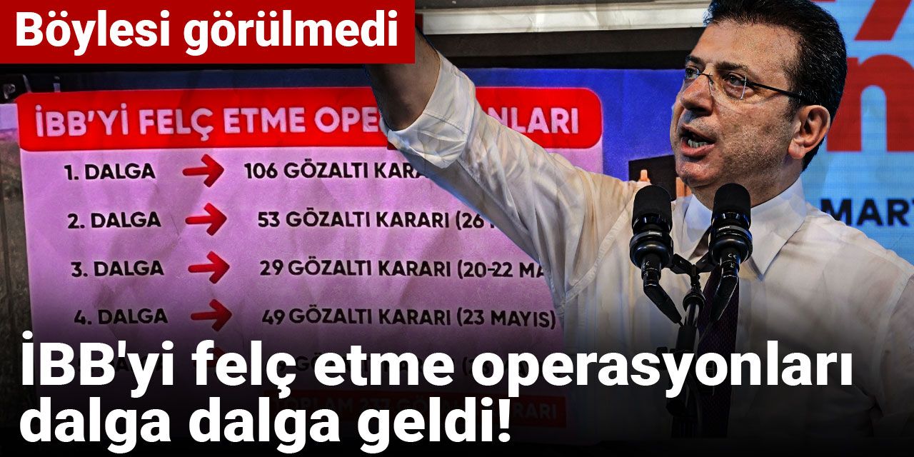 İBB'yi felç etme operasyonları dalga dalga geldi: Böylesi görülmedi
