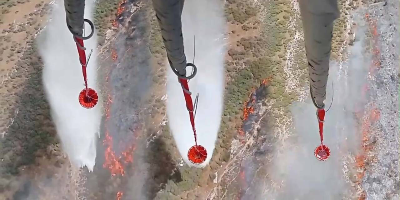 Foça’da yangın: Alevler ormana sıçradı