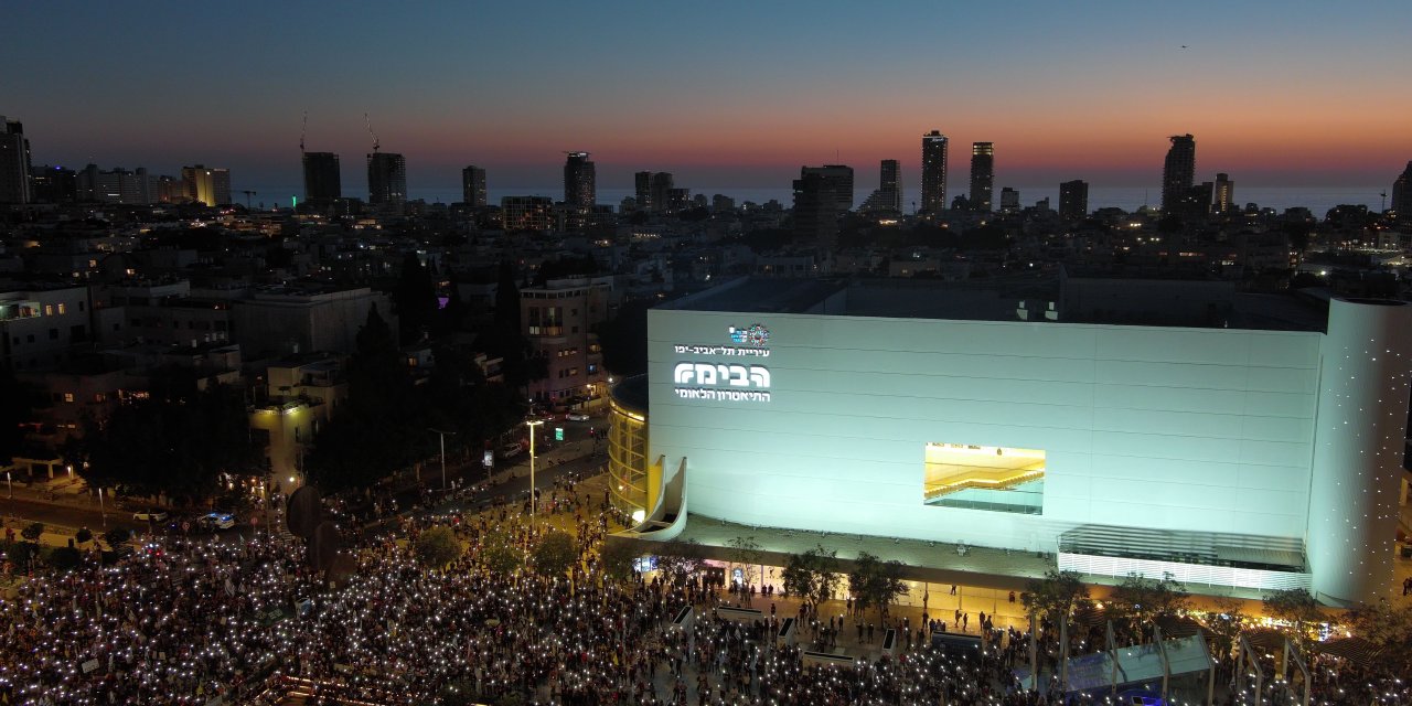 İsrail’de Gazze’deki çocuk katliamlarına karşı gösteri düzenlendi