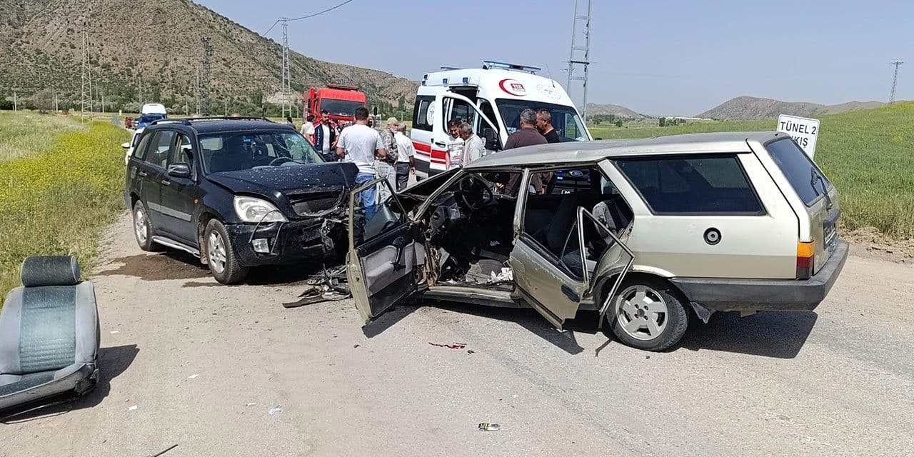 Cip ile otomobilin çarpıştığı kazada 6 kişi yaralandı