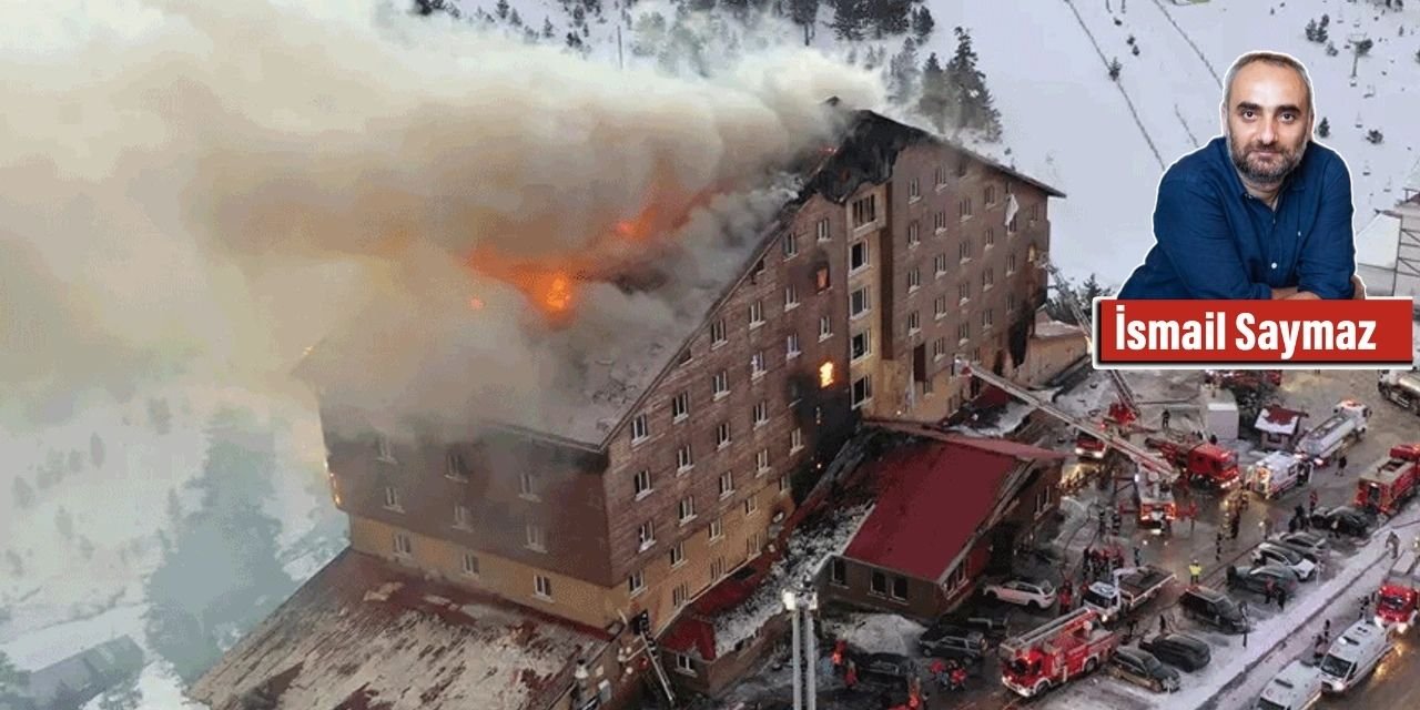 Duman dedektörü var mı diye bakıp çıkmışlar