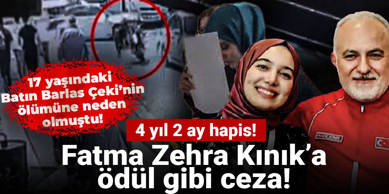 Son Dakika | Zehra Kınık davasında karar çıktı! 4 yıl 2 ay hapis cezası