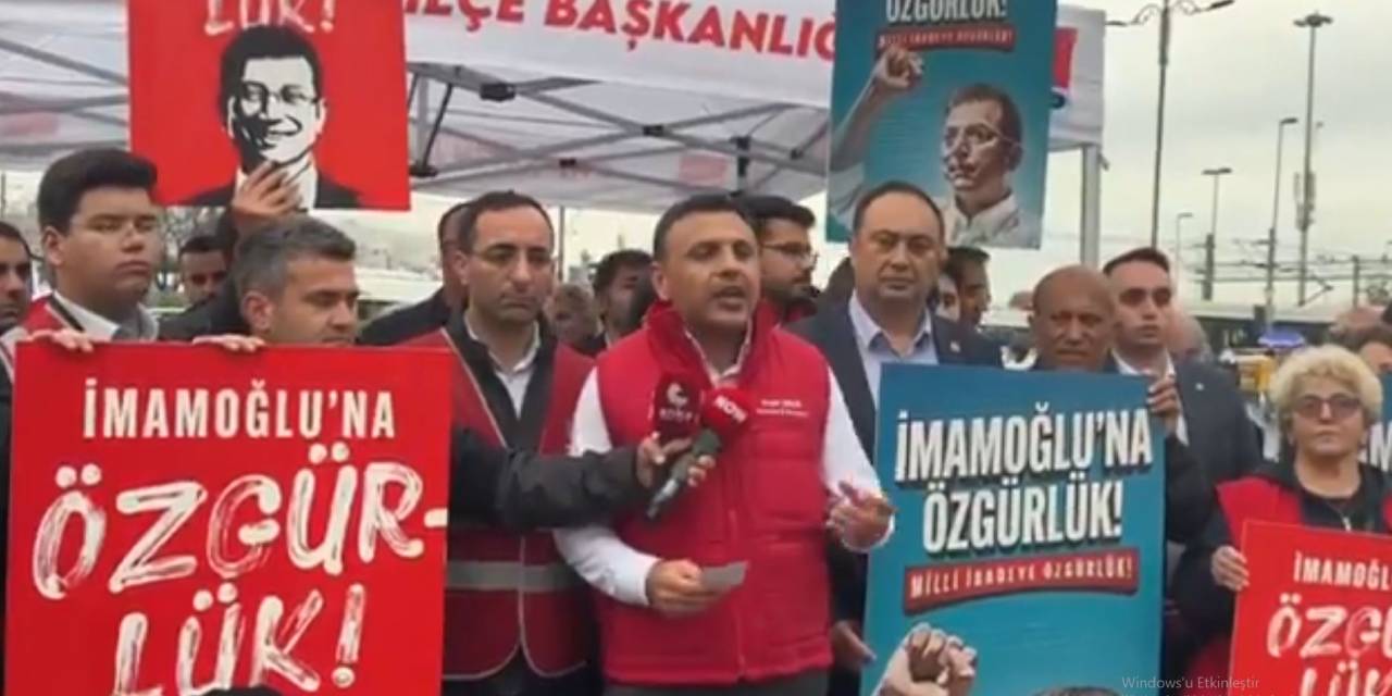 Özgür Çelik: Her gün 17-19 arası meydanlarda olacağız