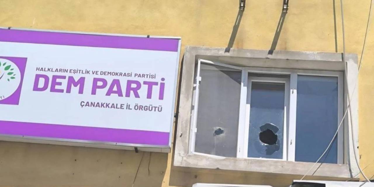 DEM Parti il binasına saldırı gerçekleşti