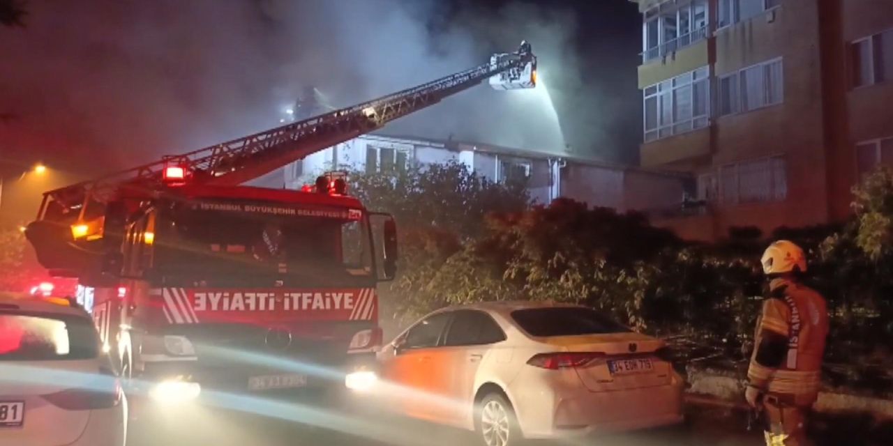 3 katlı anaokulunda yangın çıktı