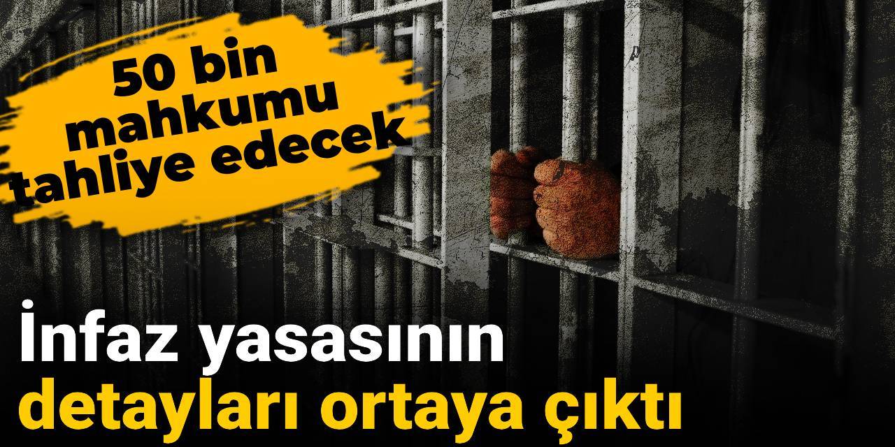 50 bin mahkumu tahliye edecek: İnfaz yasasının detayları ortaya çıktı