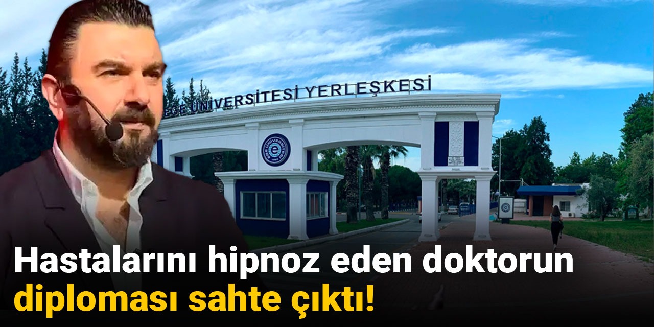 Hastalarını hipnoz eden doktorun diploması sahte çıktı!
