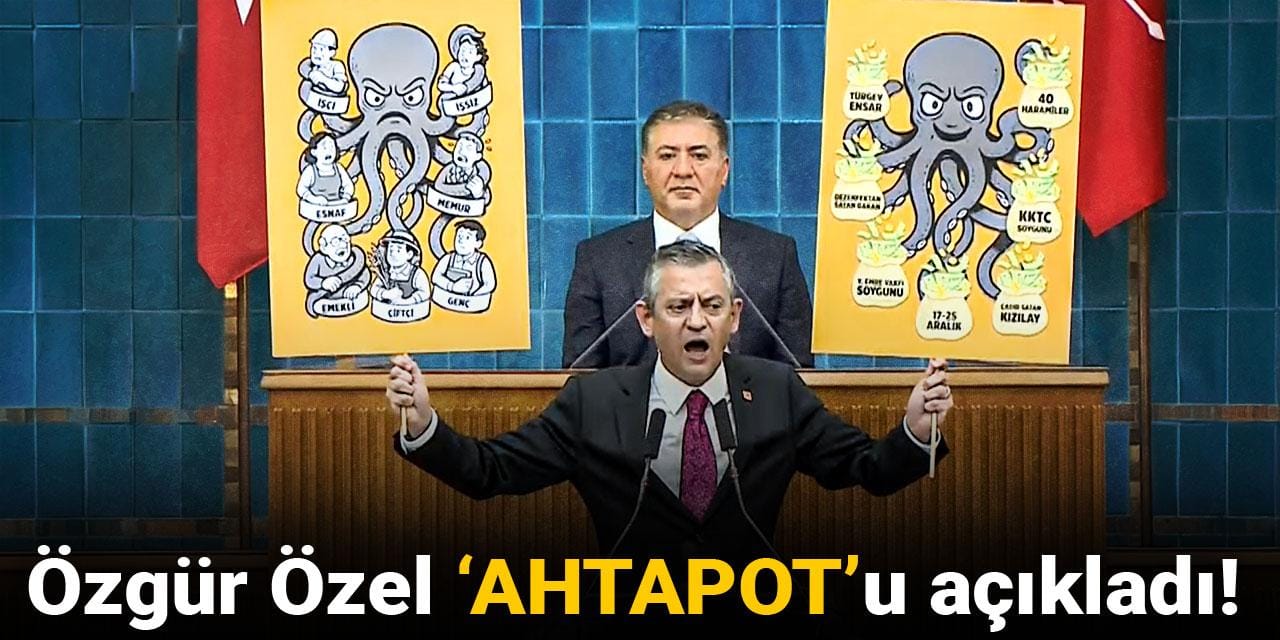 Özgür Özel 'Ahtapot'u açıkladı