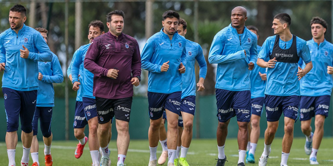 Trabzonspor son maça hazırlanıyor