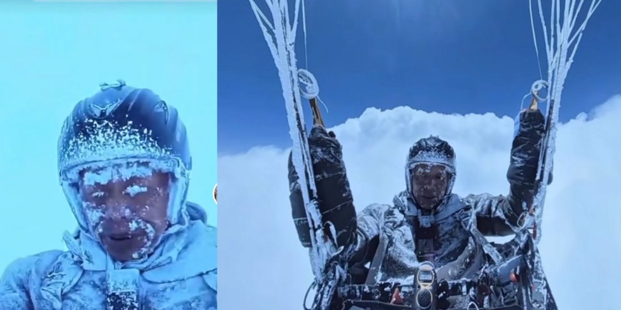 Yamaç paraşütçüsünü bulut yuttu! Dünyanın konuştuğu mucizevi hayatta kalma hikayesi