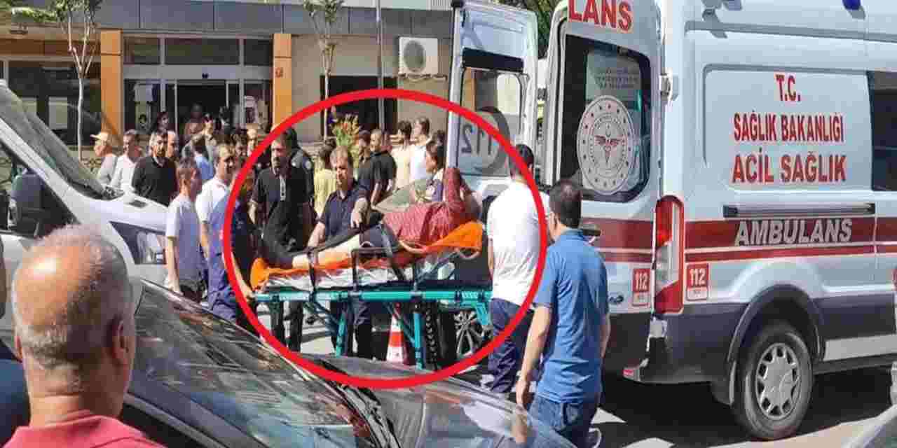 Belediye binasında silahlı kavga