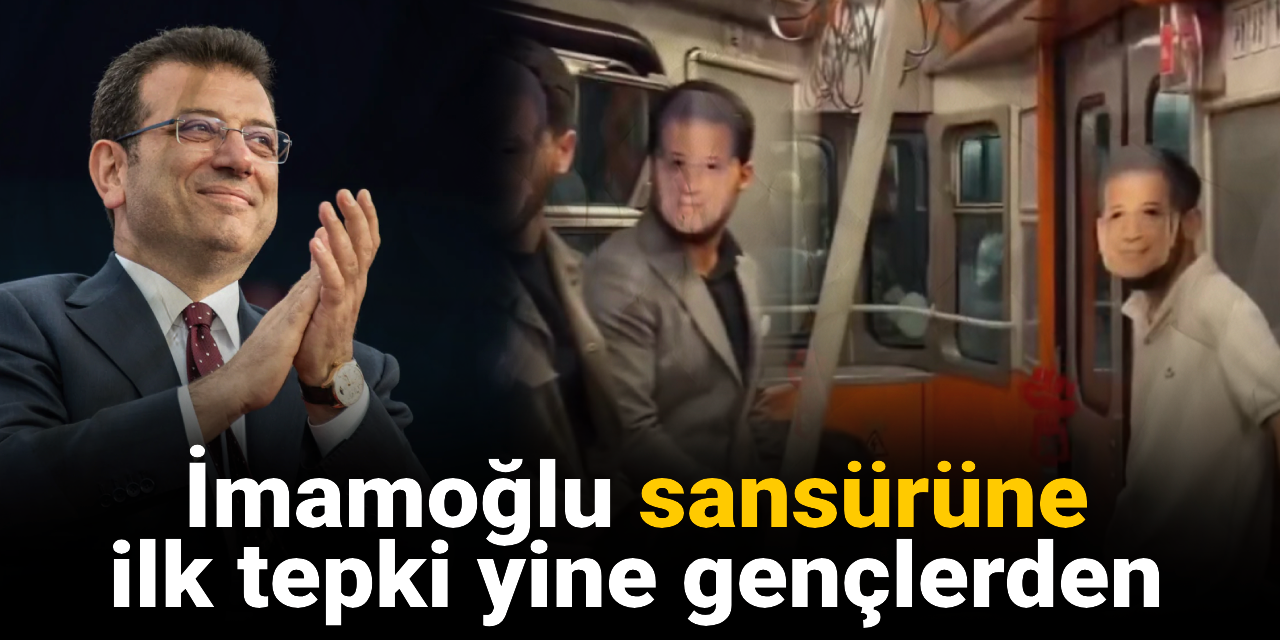 İmamoğlu sansürüne ilk tepki yine gençlerden