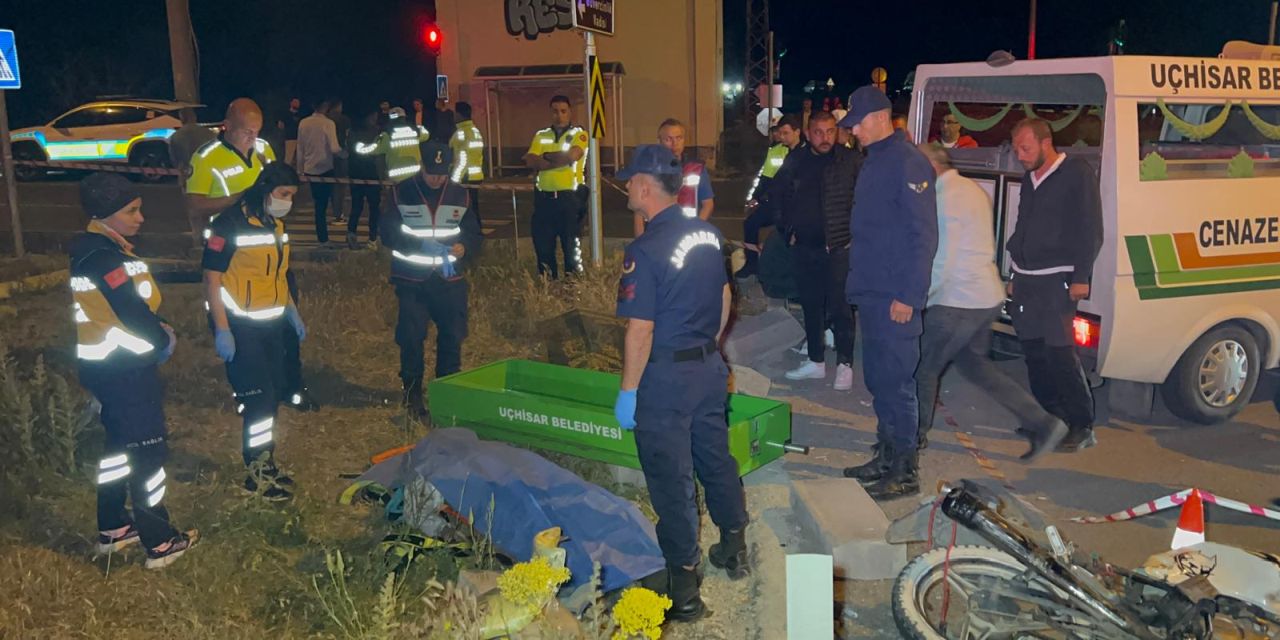 Nevşehir’de motosikletli gencin acı sonu: Kaza kamerada