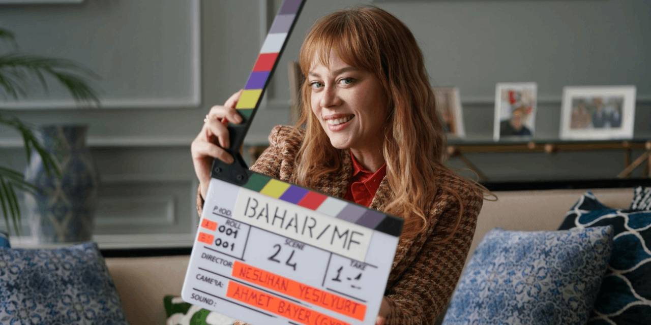 Bahar Dizisi sezon finalinde sürpriz anlar: Demet Evgar kendini tutamadı