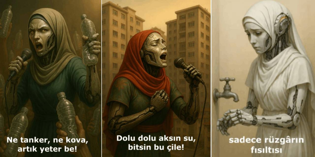 Batman’da su yok yaratıcılık var: Şarkı yapıp tepki gösterdiler