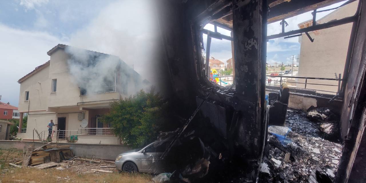 Tartıştığı eski eşinin evini yakıp teslim oldu