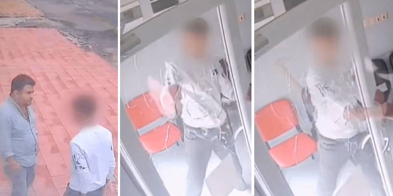 Aile hekimini tehdit eden şüphelinin yakını da şiddete başvurdu!