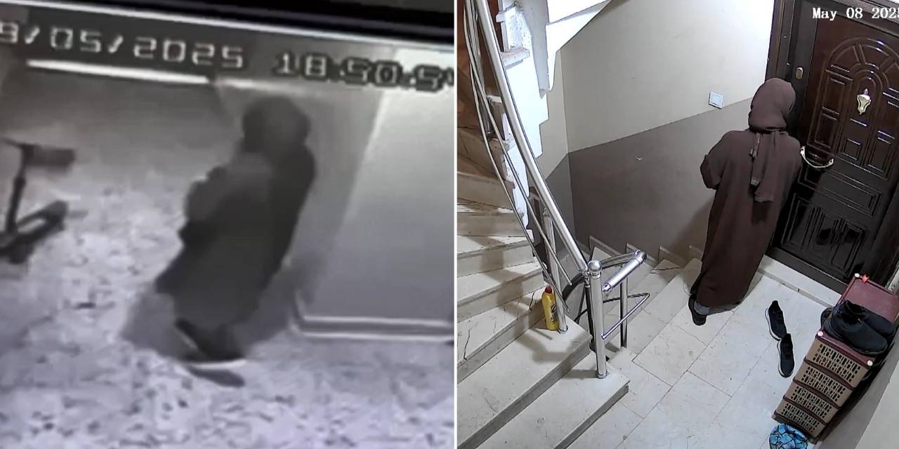 Hırsızlık için girdikleri evde çocuk sesiyle panikleyip kaçtılar