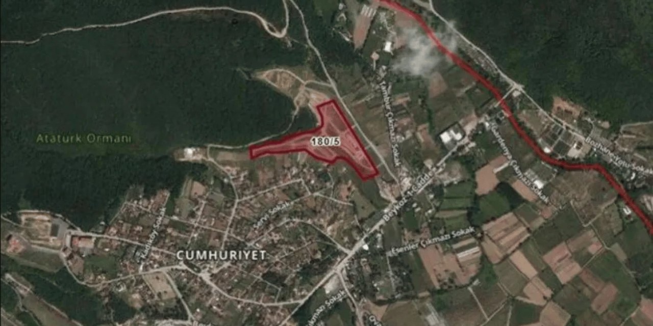 Beykoz'da devasa arsa satışa çıkarıldı