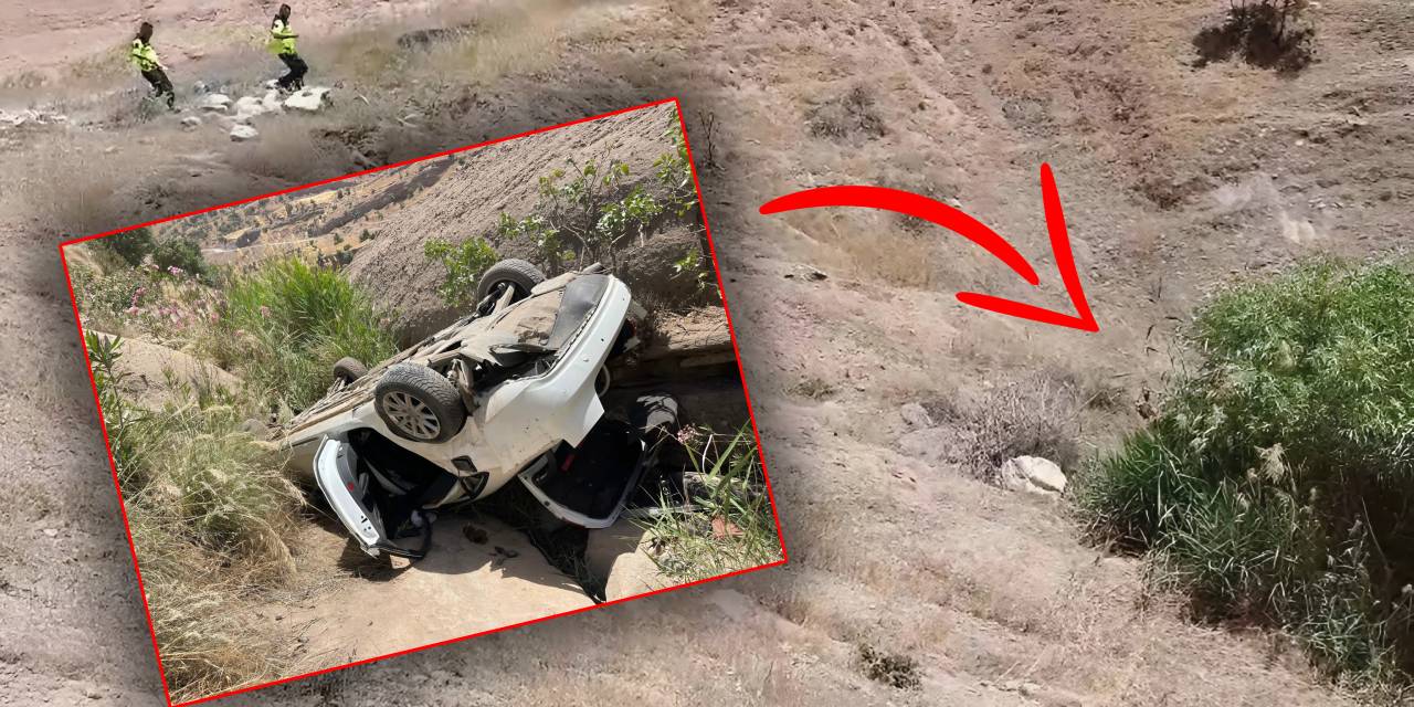 Otomobil uçuruma yuvarlandı: 1'i ağır çok sayıda yaralı var