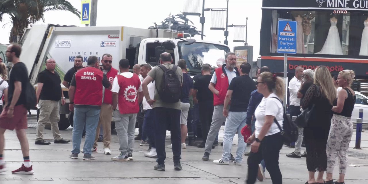 İzmir’de grevde 4. gün: Çöpler toplanamadı, gerginlik arttı