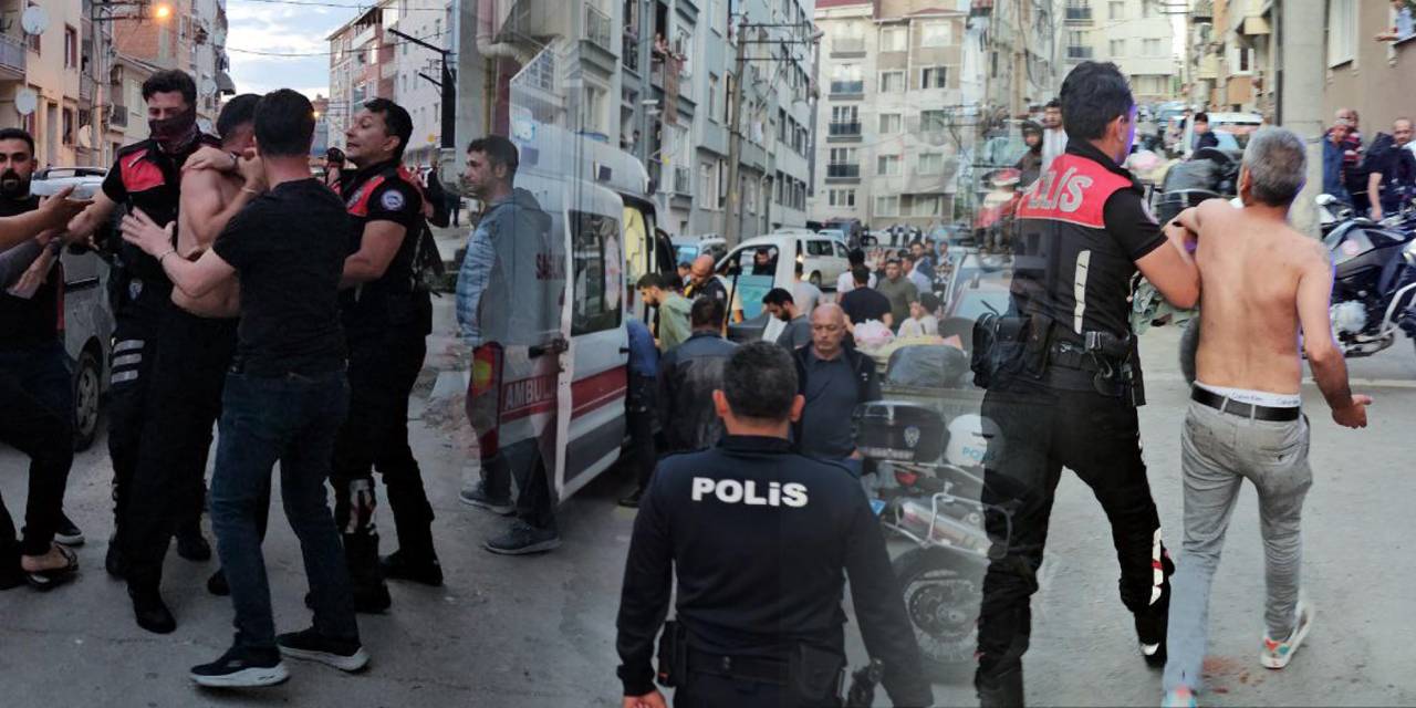 Sopa ve bıçaklı kavgada ortalık savaş alanına döndü! 5 yaralı, 10 gözaltı