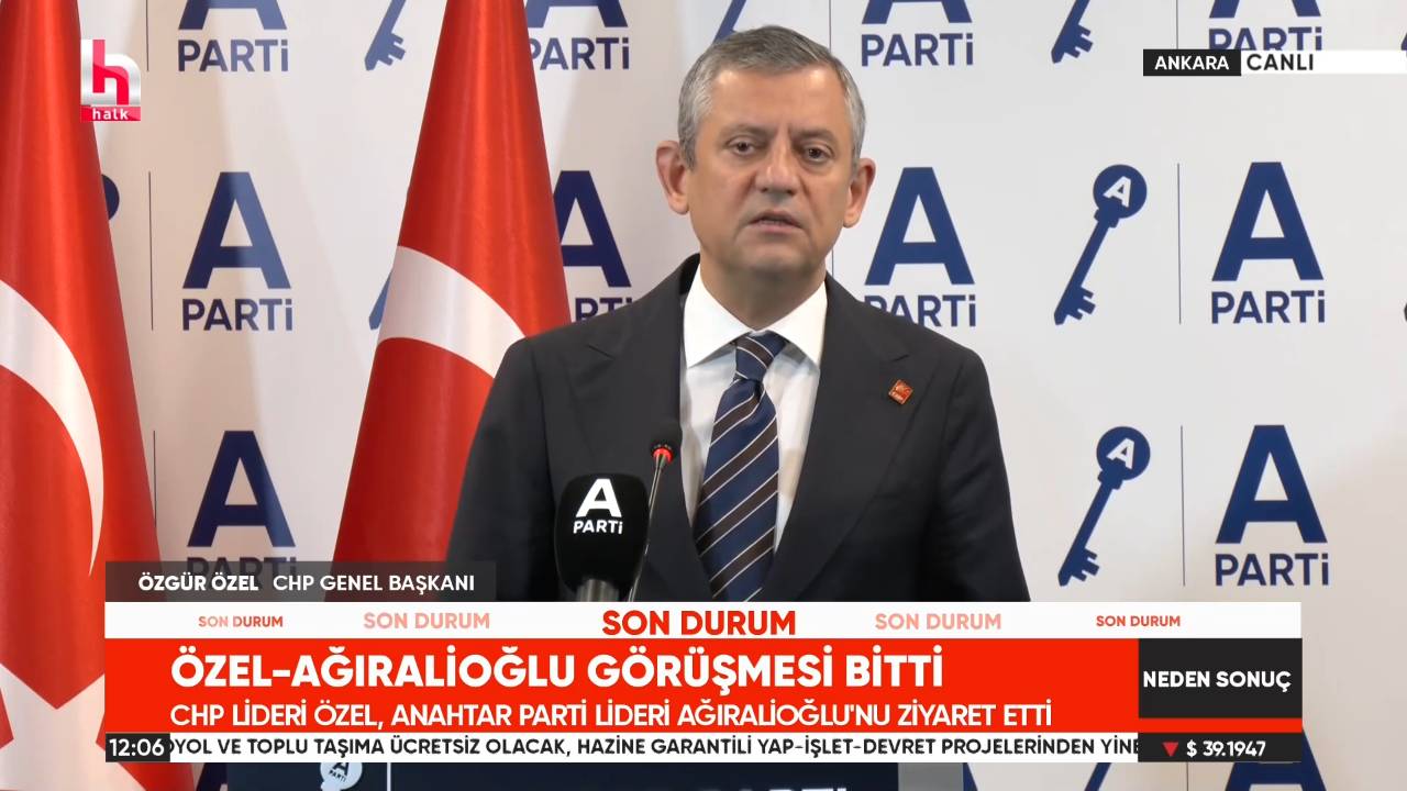 Özel'den Erdoğan'ın gündem olan sözlerine yanıt: Erdoğan'a hak vaki olana kadar...
