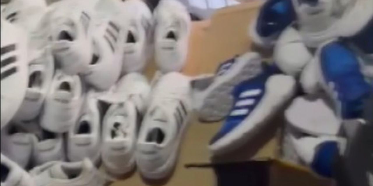 6 milyon lira değerinde spor ayakkabı çalan şüpheliler yakayı ele verdi!