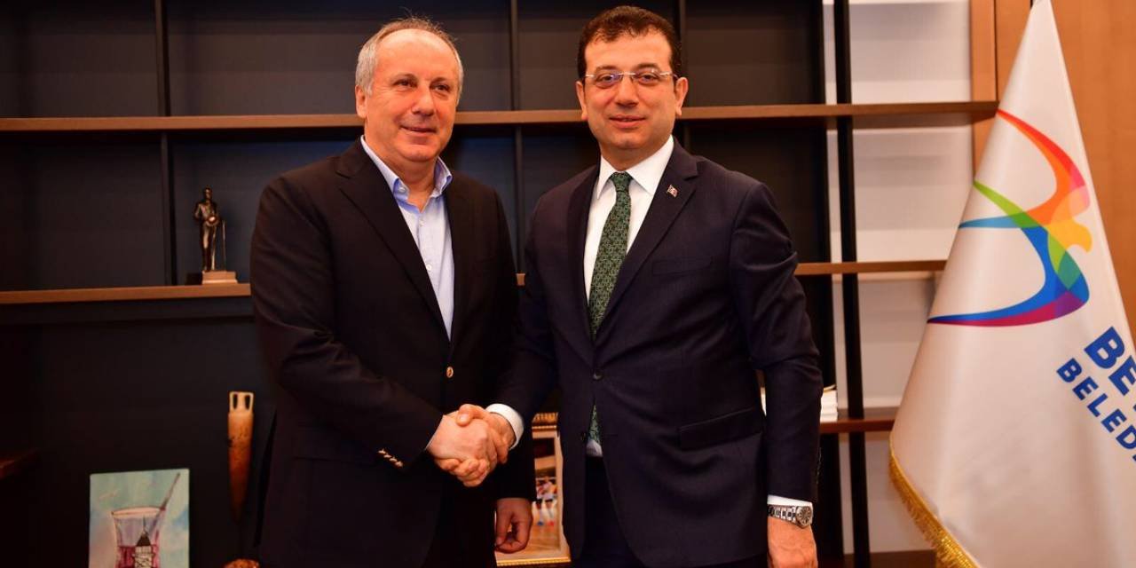 Muharrem İnce İmamoğlu'nun mesajını paylaştı