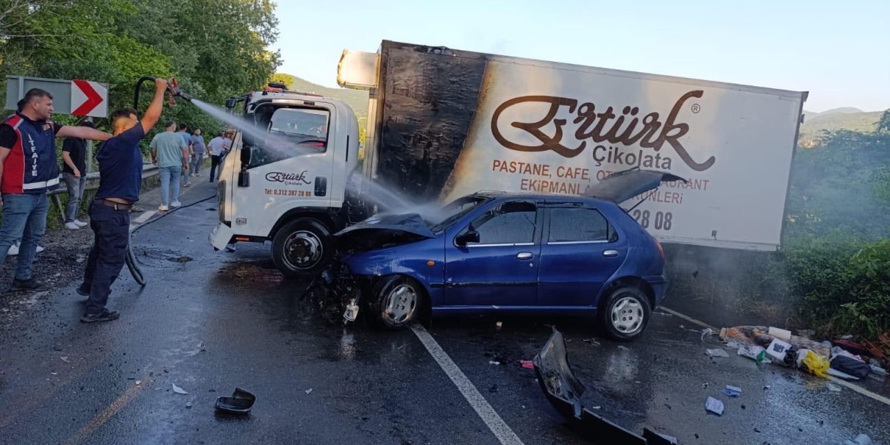 Karabük'te zincirleme kaza: 1 ölü, 11 yaralı