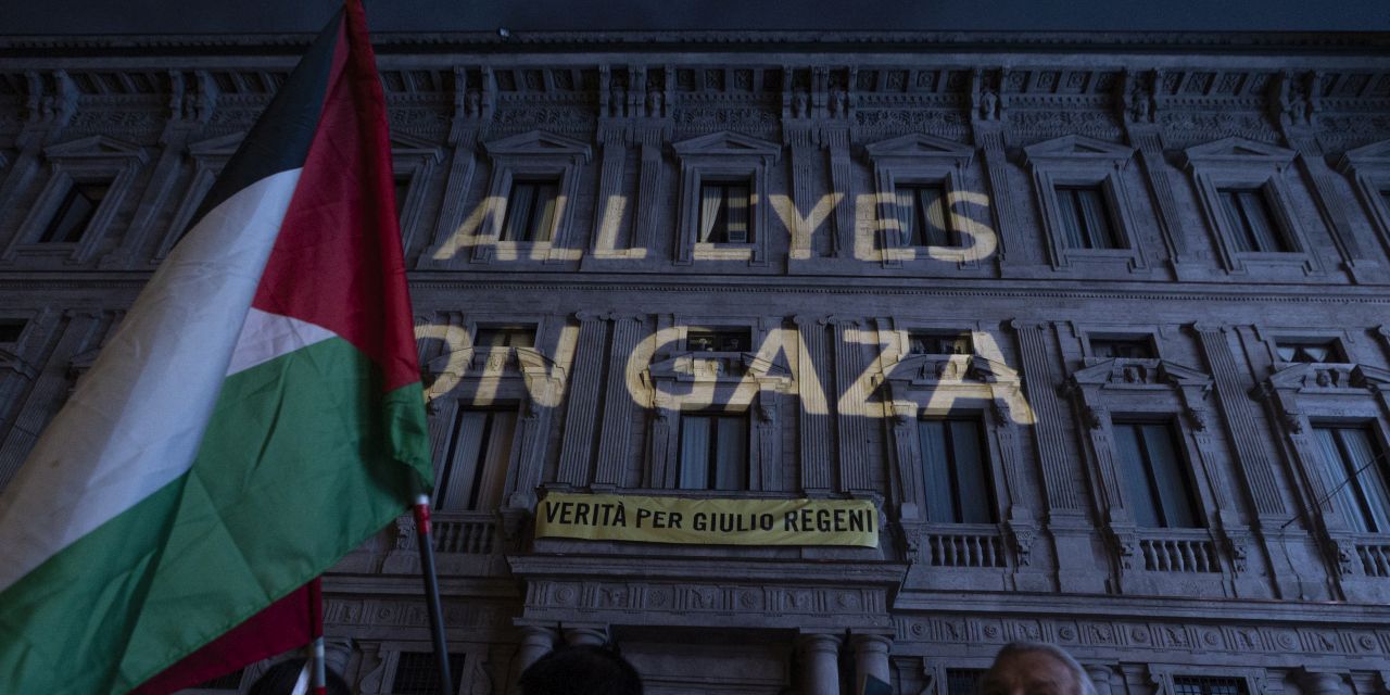 Milano'dan Gazze'ye dayanışma