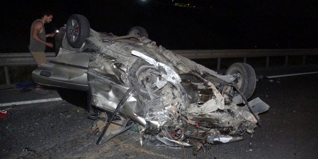 Düğün yolunda kahreden kaza: Geride 5 aylık bebekleri kaldı