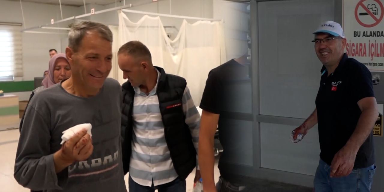 Acemi kasaplar gülmelerini de tutamadı! Bazısı yeğenini suçladı bazısı da bıçağı